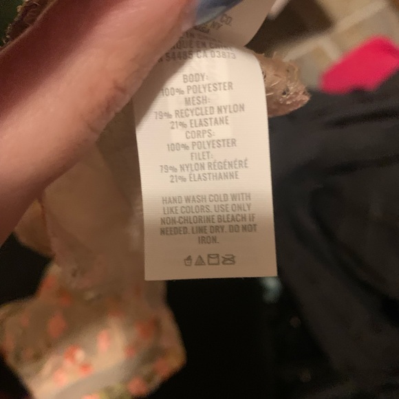 Embroidered Triangle Bralette - Picture 12 of 12